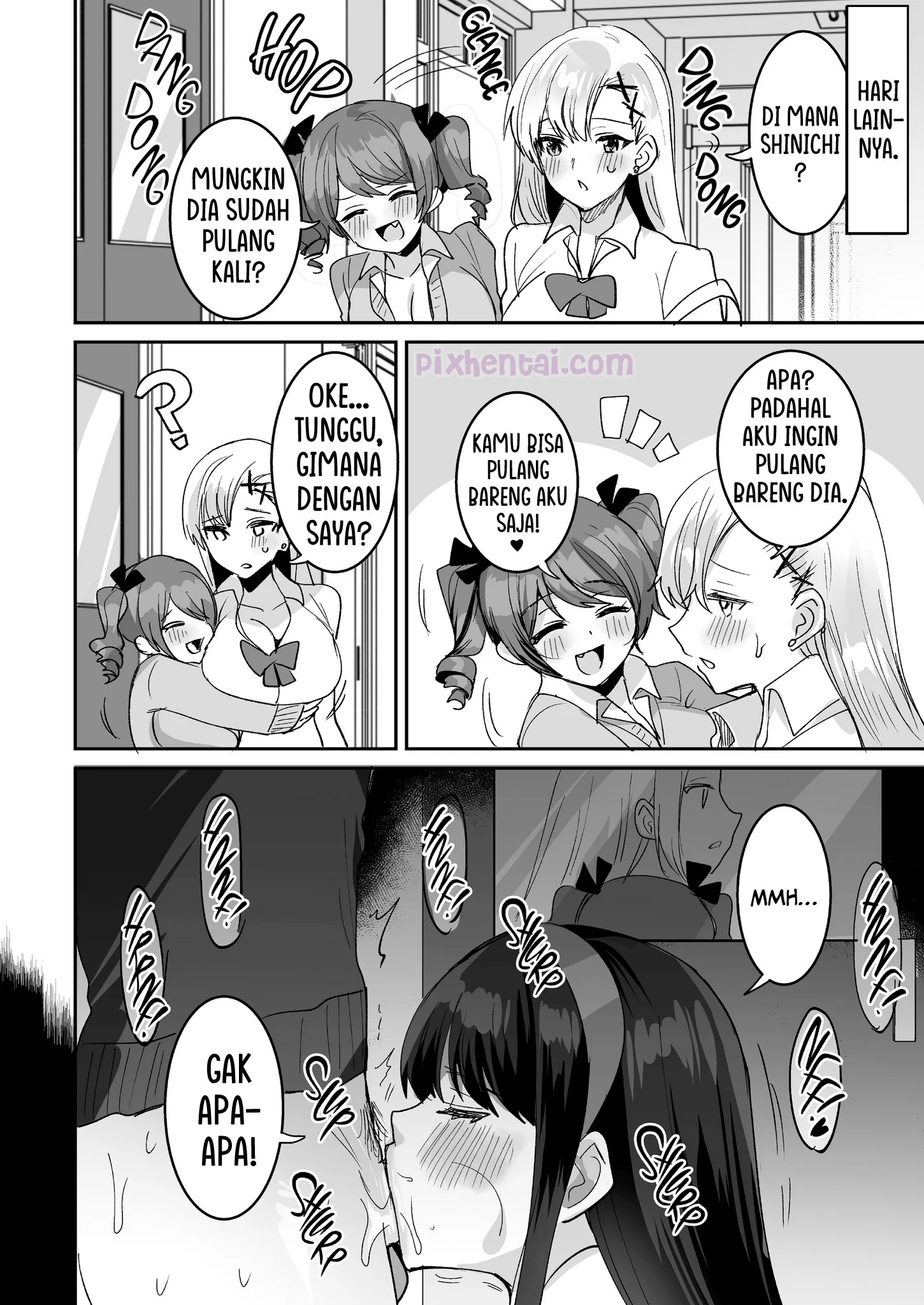 Komik hentai xxx manga sex bokep Suki na ko to ryouomoi ni naru hazu ga torimaki no joshi tachi ni doutei o ubawareta hanashi 49